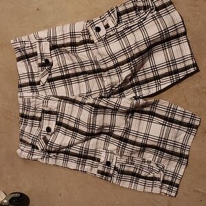 Men's plaid shorts